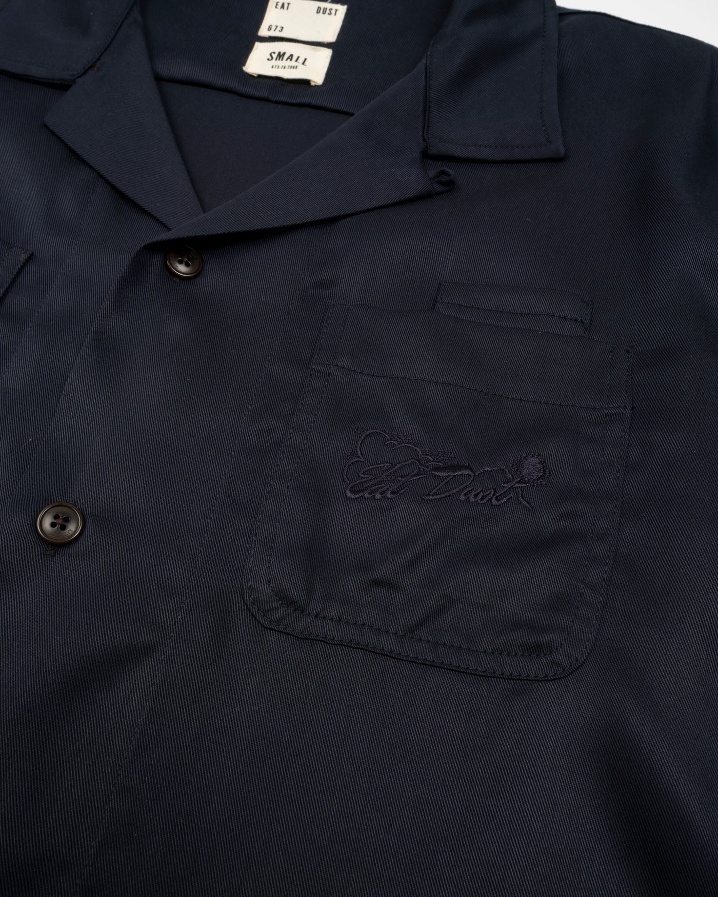 Havana Shirt Tencel Twill Navy