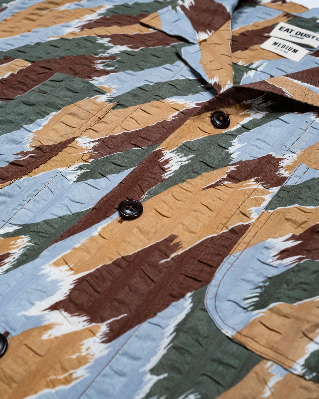 Aloha Shirt Brush Print Multi