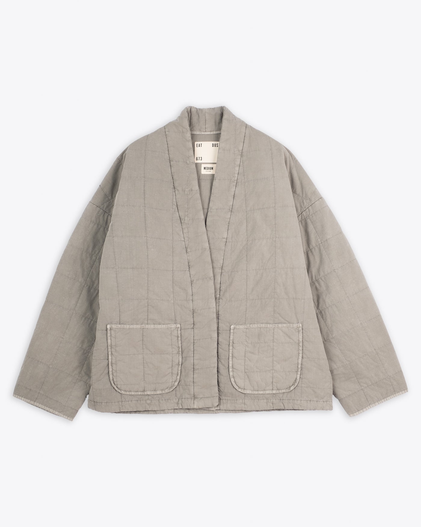 Edo Jacket Cotton Quilt Oyster