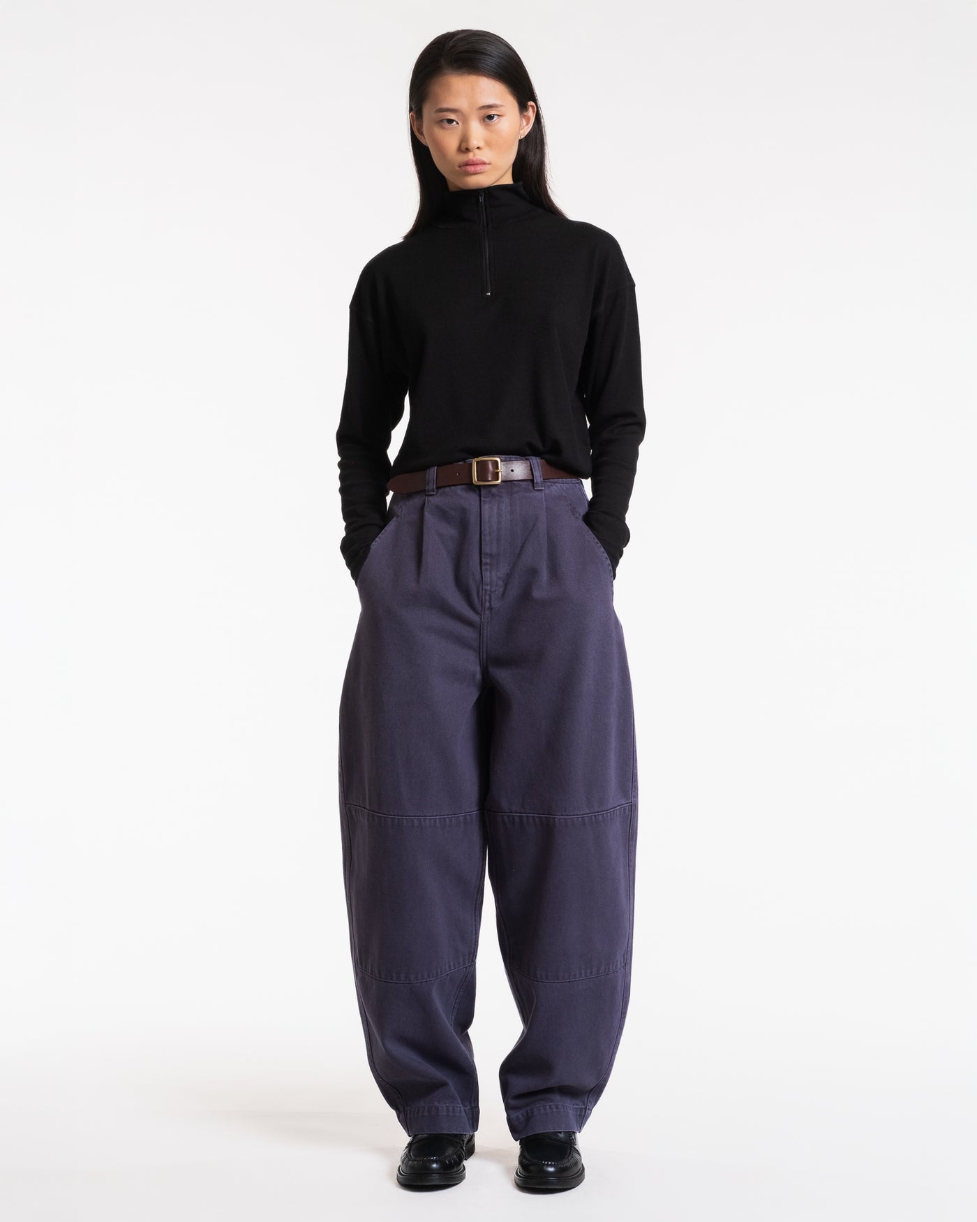 G.o.D Field Pants Color Denim Violet