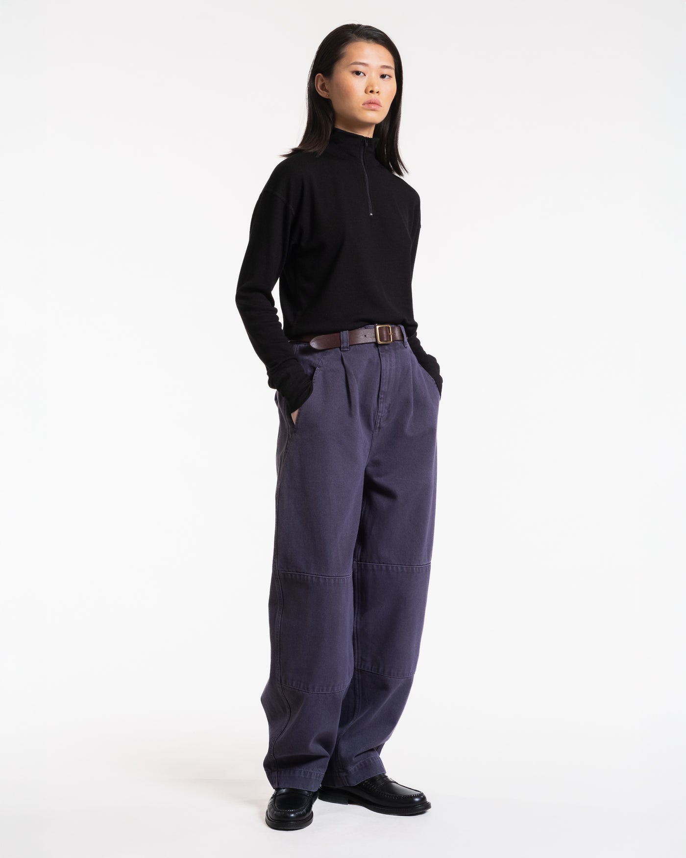 G.o.D Field Pants Color Denim Violet