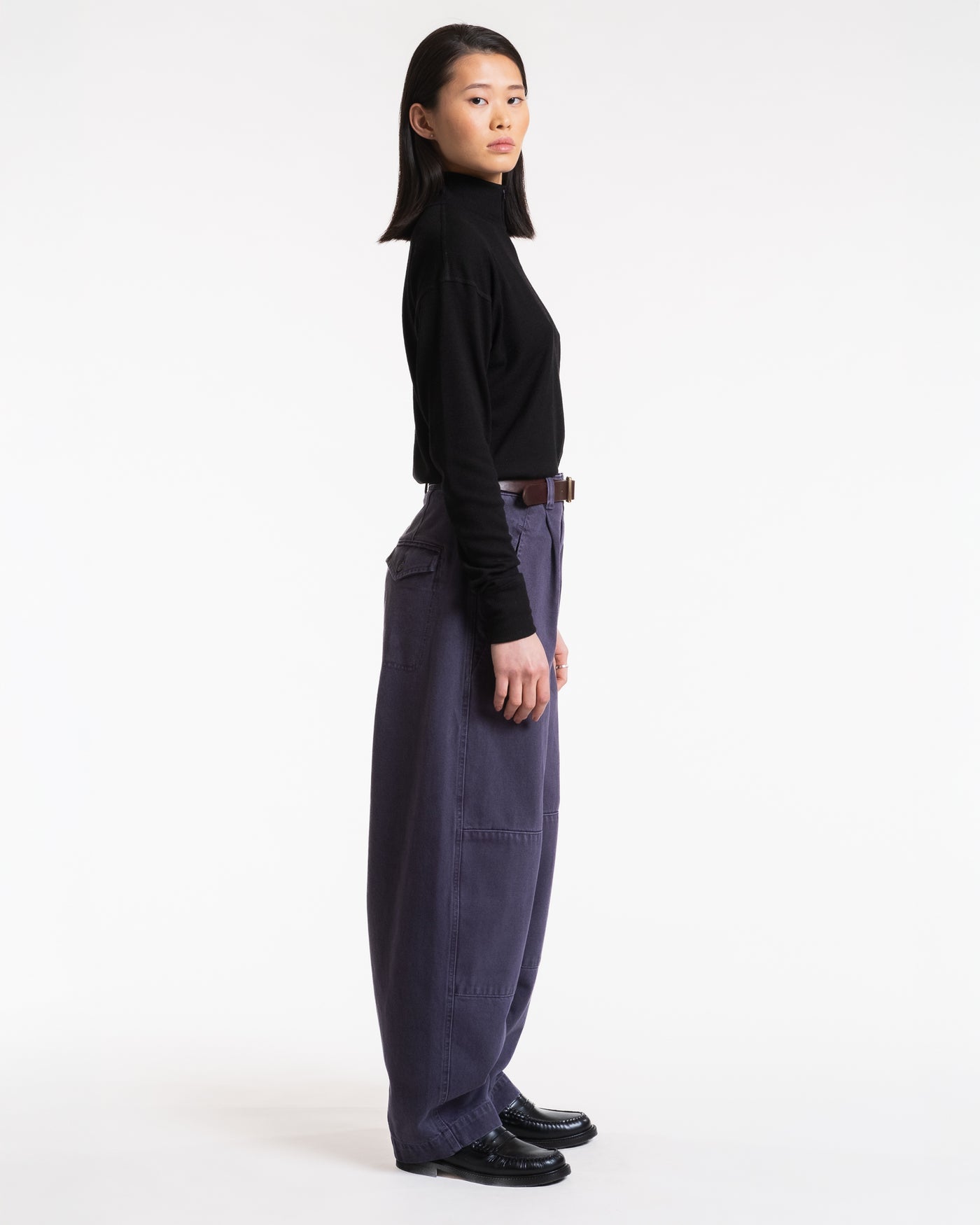 G.o.D Field Pants Color Denim Violet