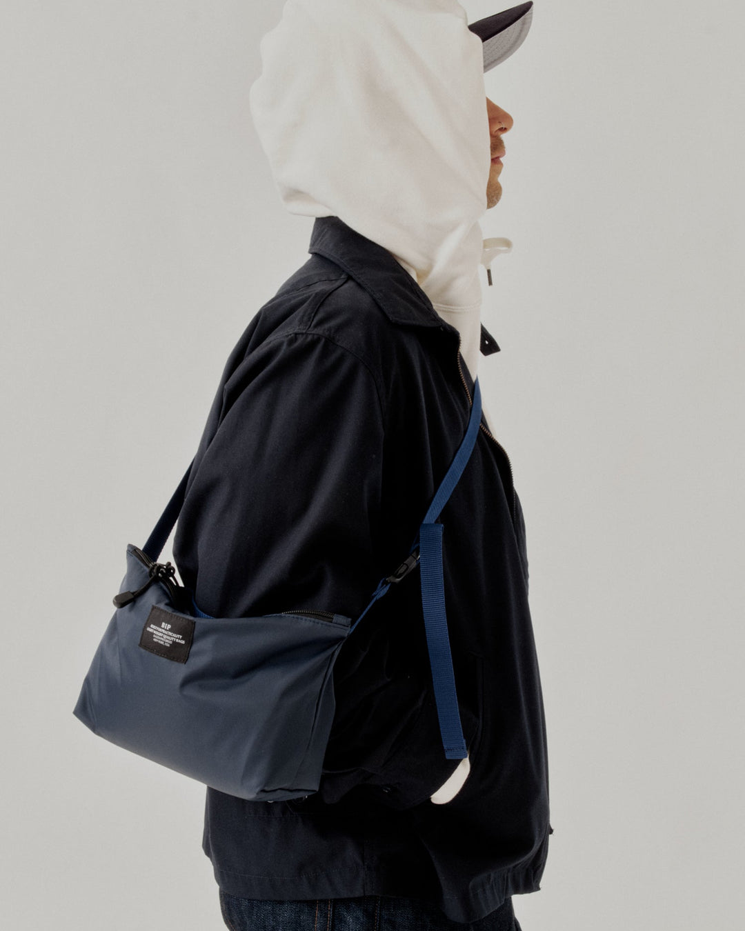 Fannypack Crossbody Nylon Twill Navy