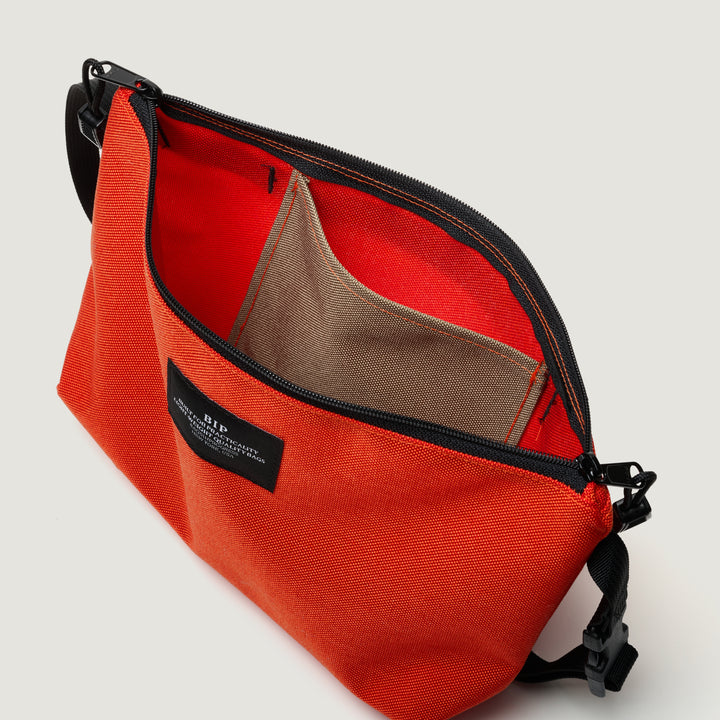 Fannypack Crossbody Canvas Nylon Reddish Orange