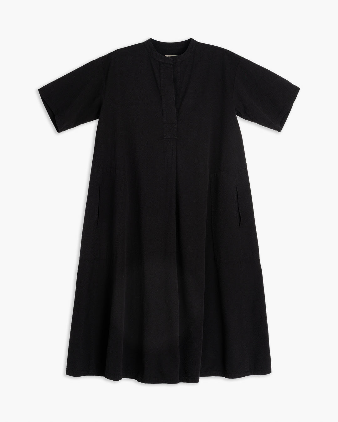 G.o.D Gardian Dress Seersucker Black