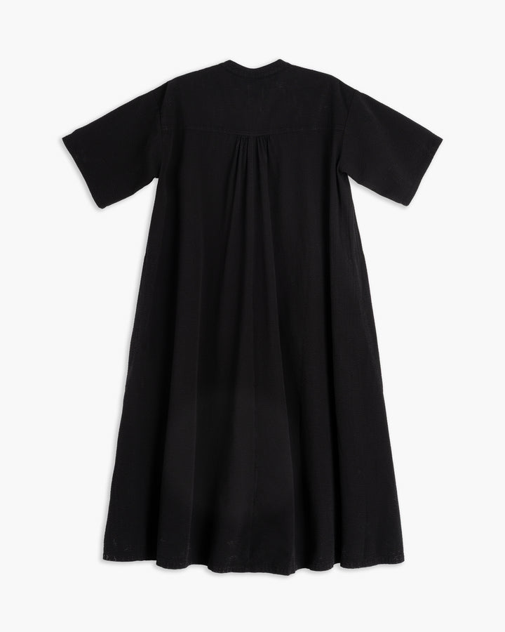 G.o.D Gardian Dress Seersucker Black