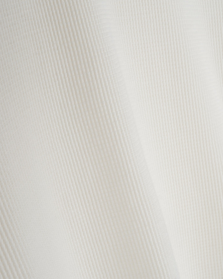 G.o.D Big T Cropped Waffle Jersey Off White