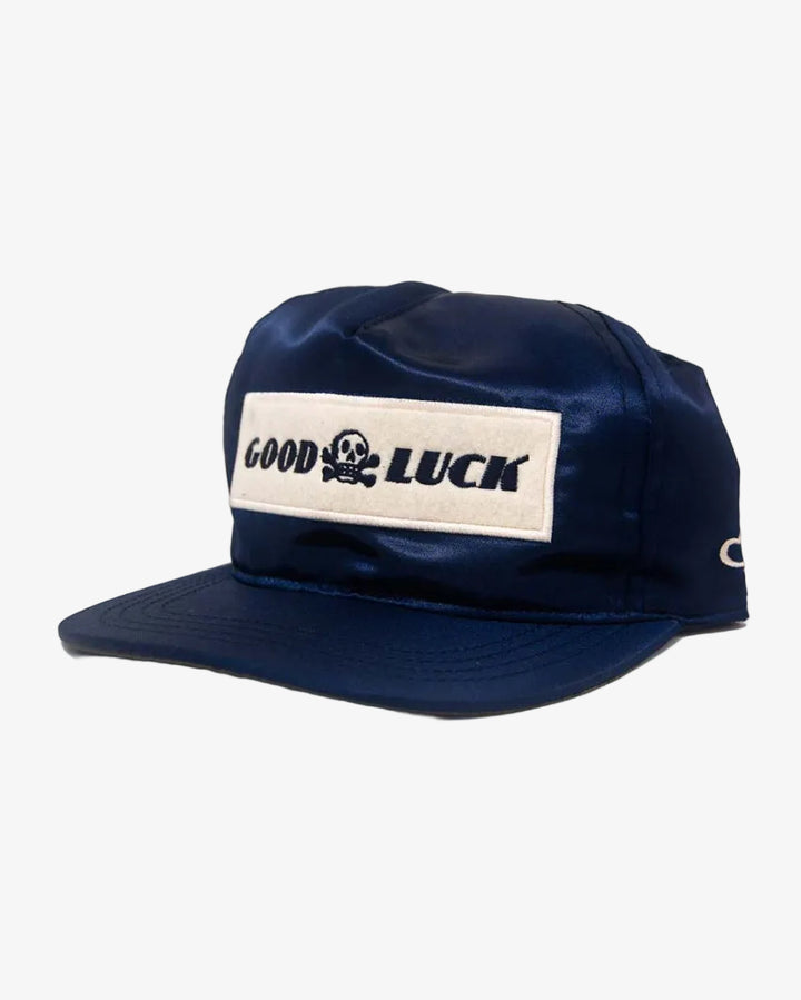 T.A.C Good Luck Satin Snapback Navy