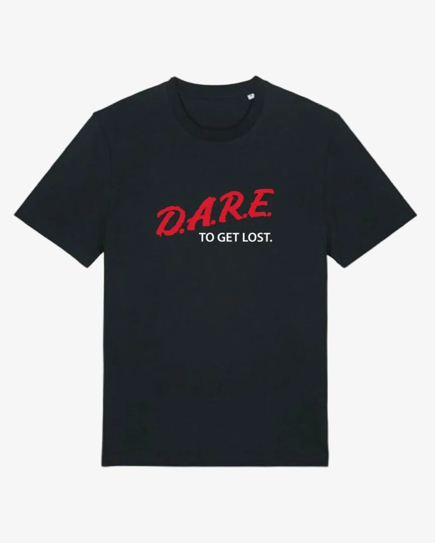 ゲット・ロスト・ランニングクラブ インターナショナルTシャツ ブラック