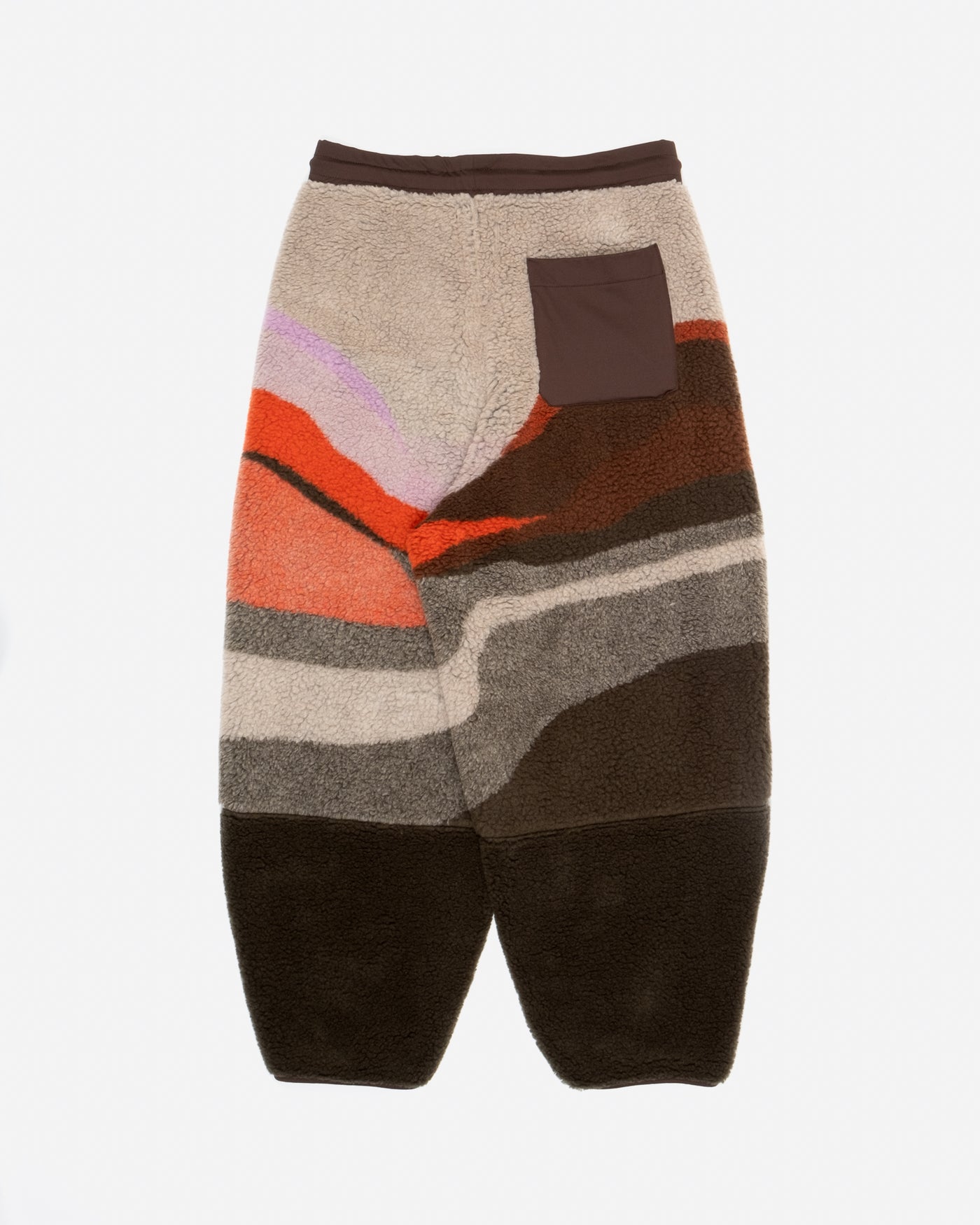 Jamie Pants Landscape Teddy Fleece Multi