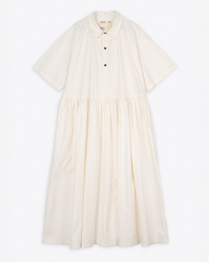 G.o.D Jezabel Dress Poplin Milk