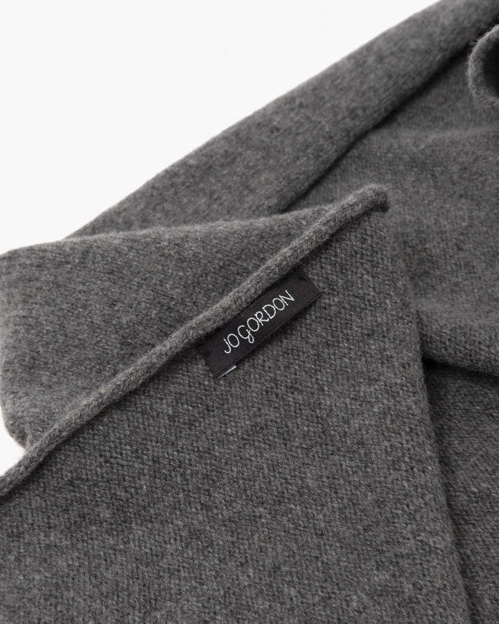 JG x G.o.D Plain Triangle Neckerchief Asphalt