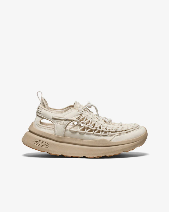 KEEN Women's Uneek WK Sneaker Birch/Plaza Taupe