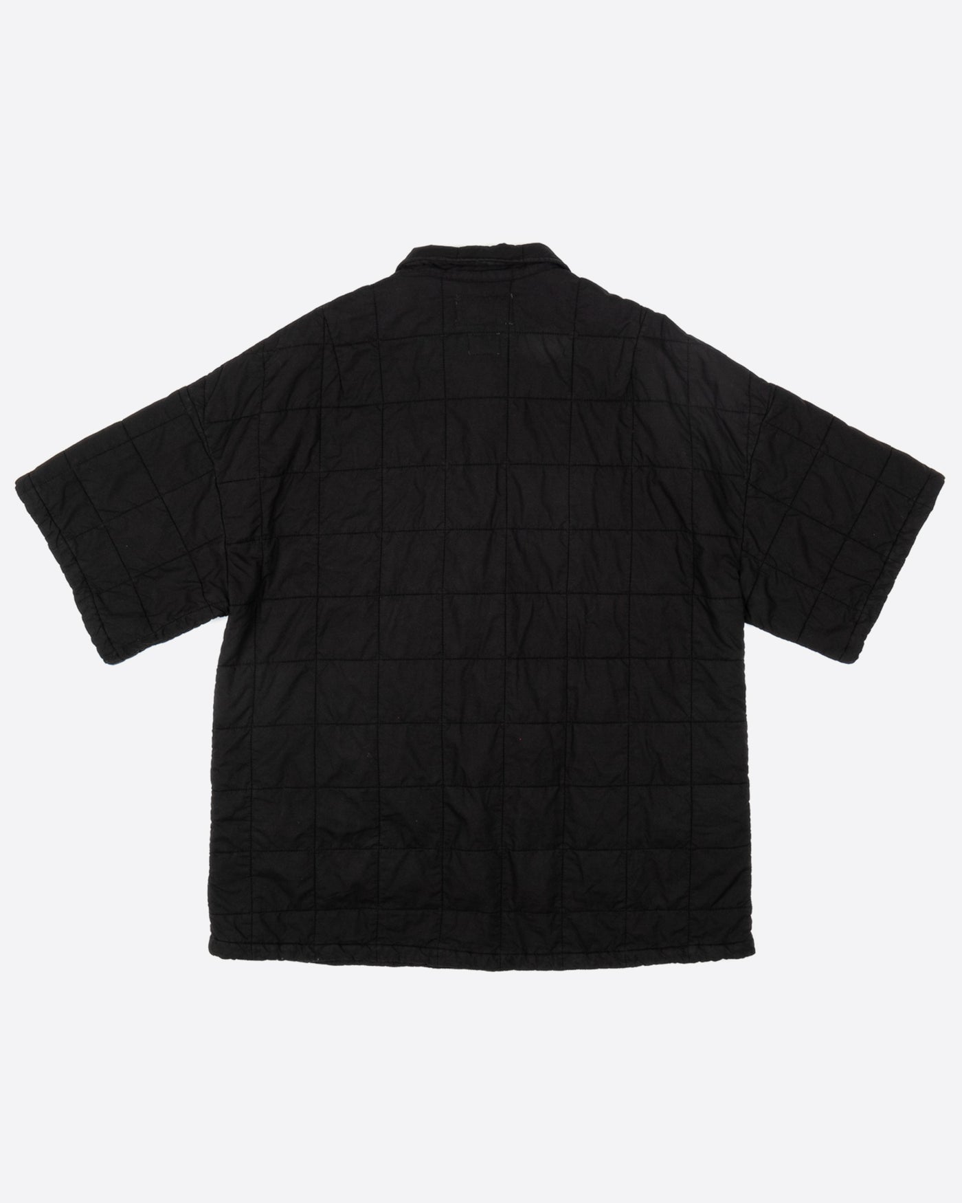 Kyoto Overshirt Cotton Quilt Black