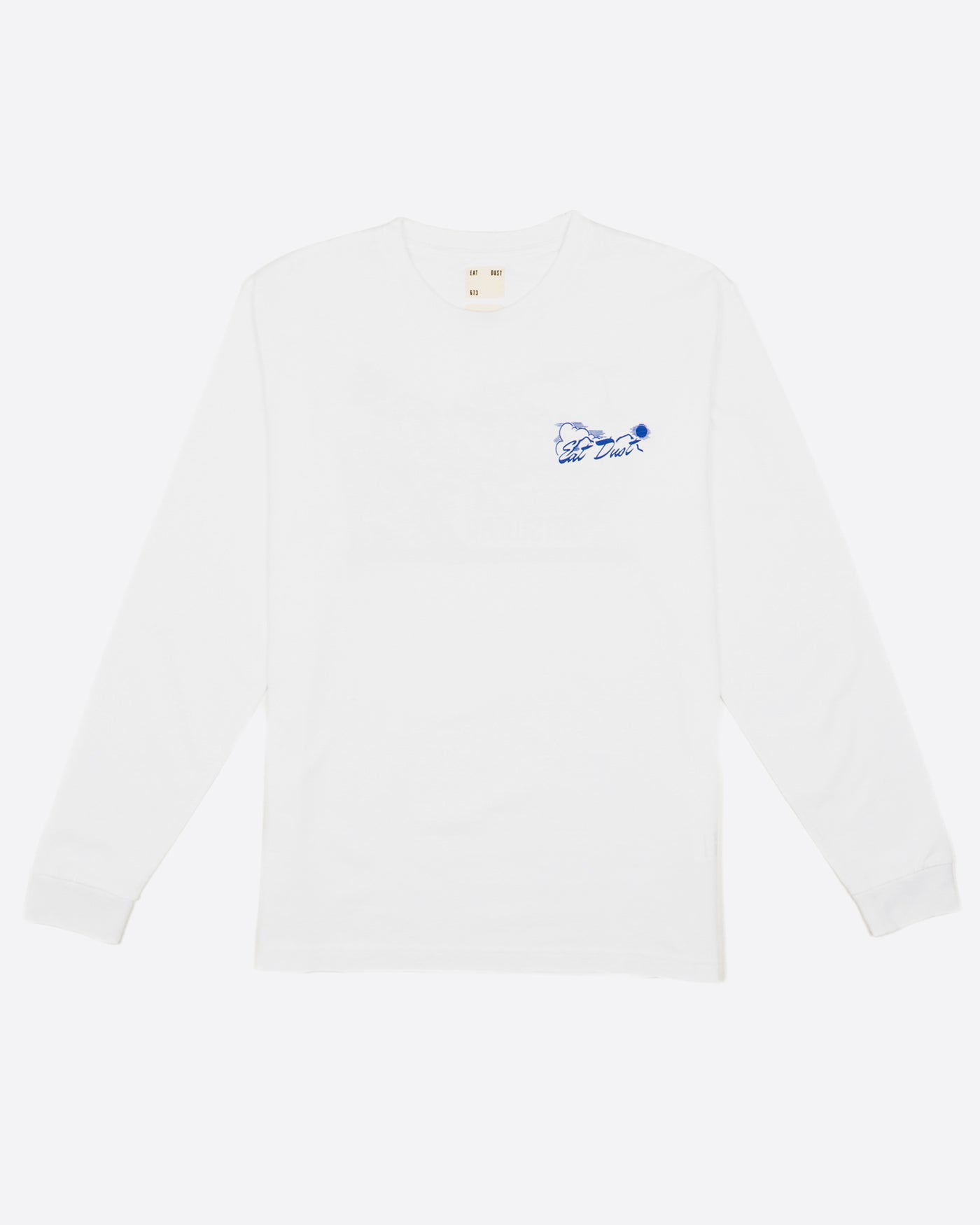 Joshua L/S T Basic Jersey White