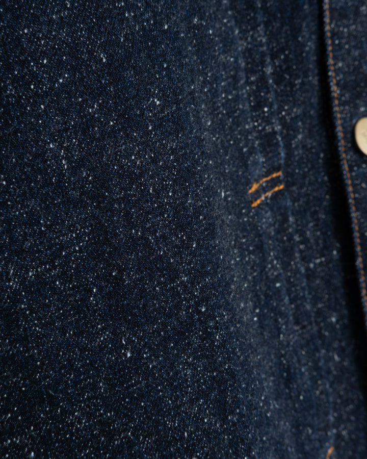 Type Dust 1 Jacket Neppy Denim Indigo