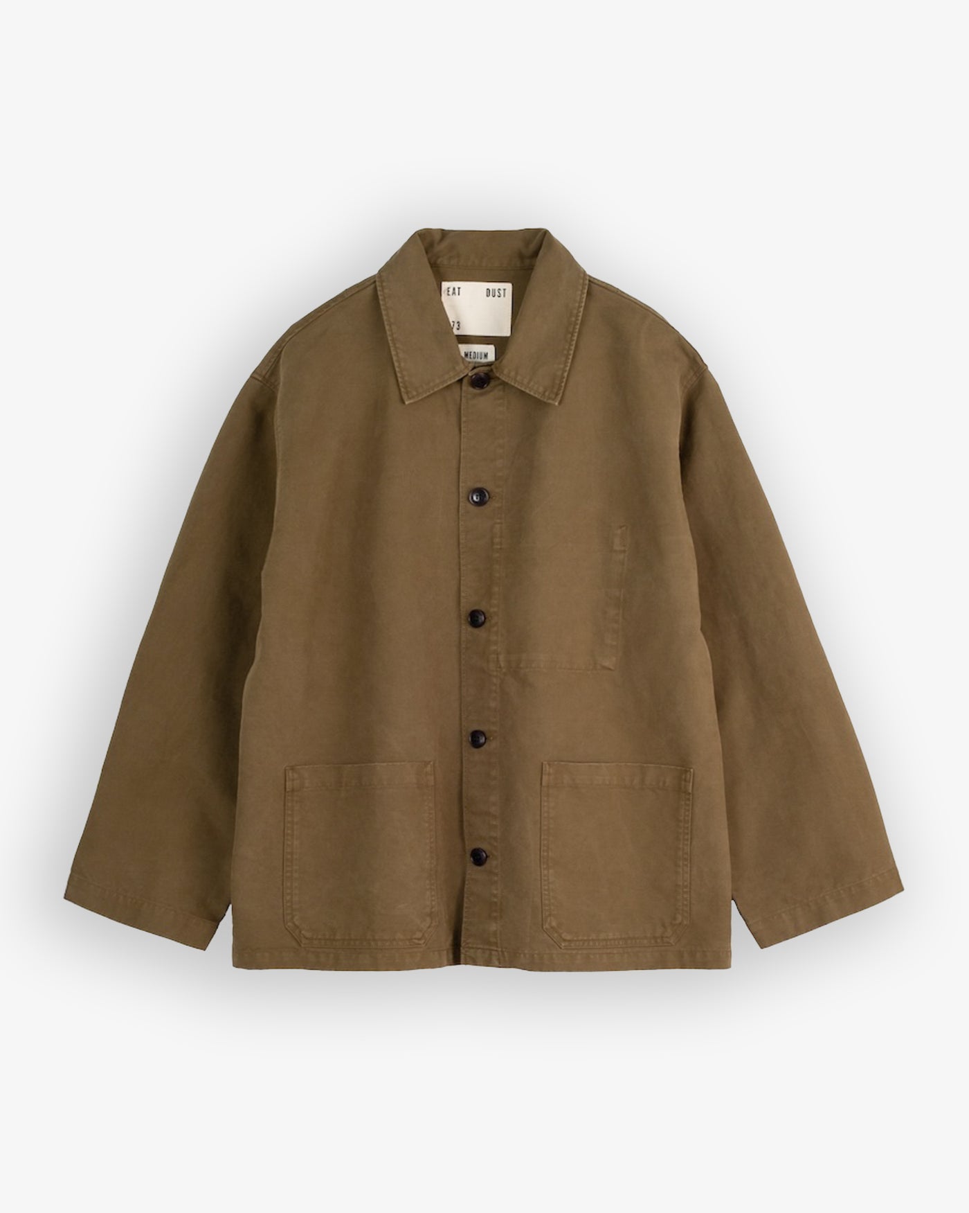 Coach Jacket Nebraska Cotton Fossil Green