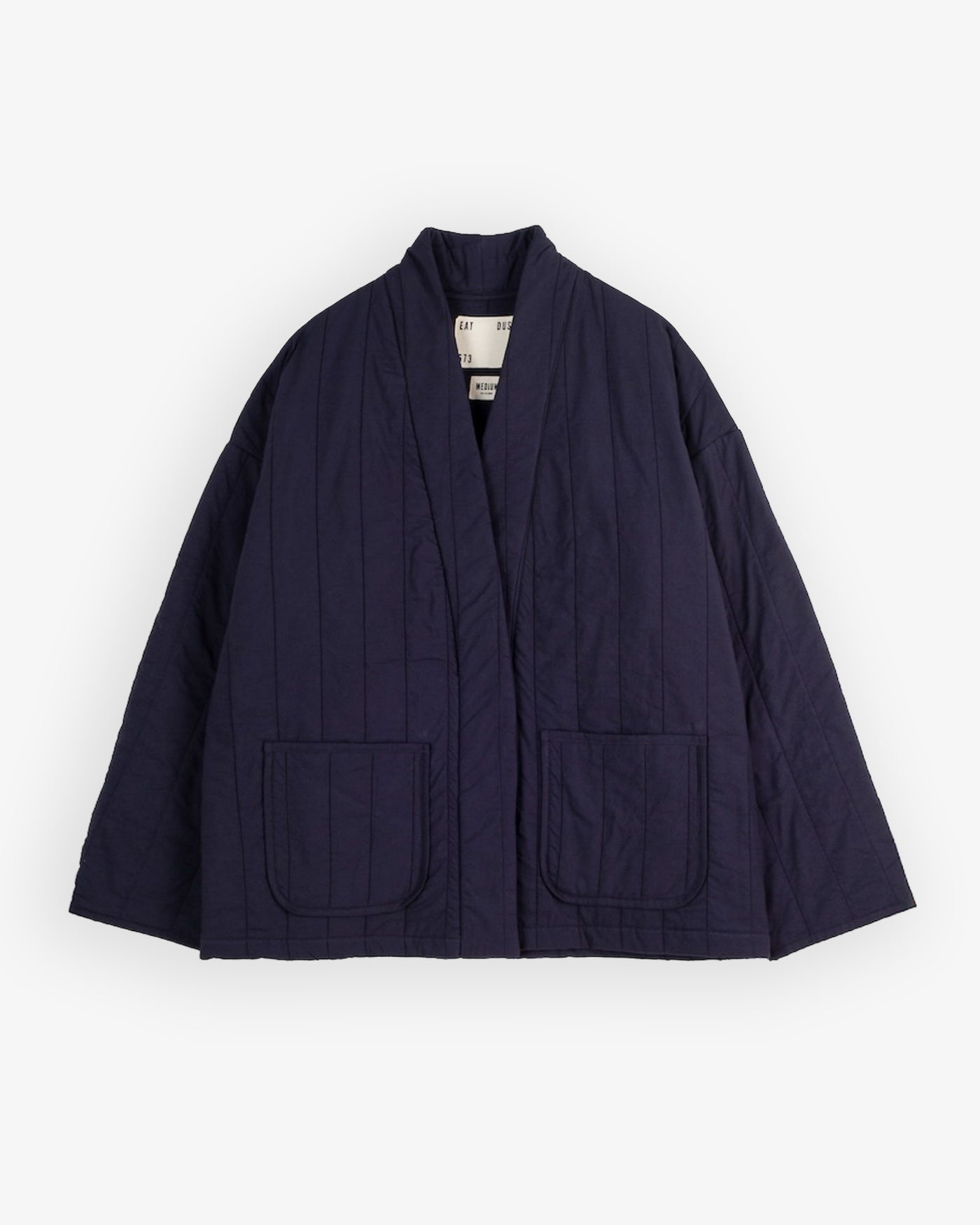 Edo Jacket Quilted Cotton Inkt