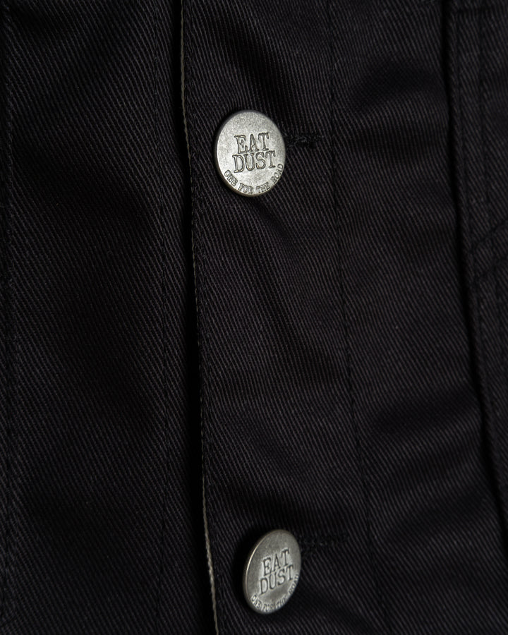 Western Vest Utility Twill Black