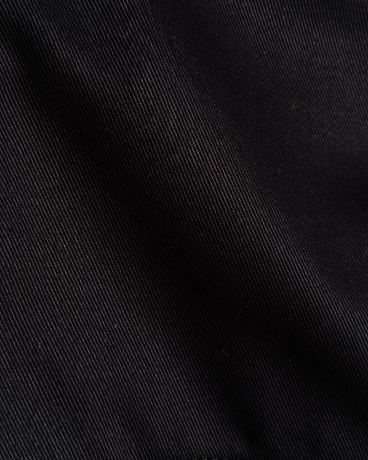 Western Vest Utility Twill Black