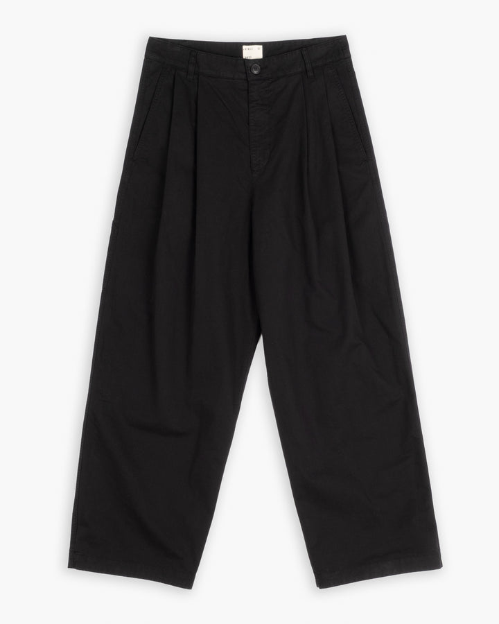 Ambassador Pants Crispy Cotton Black