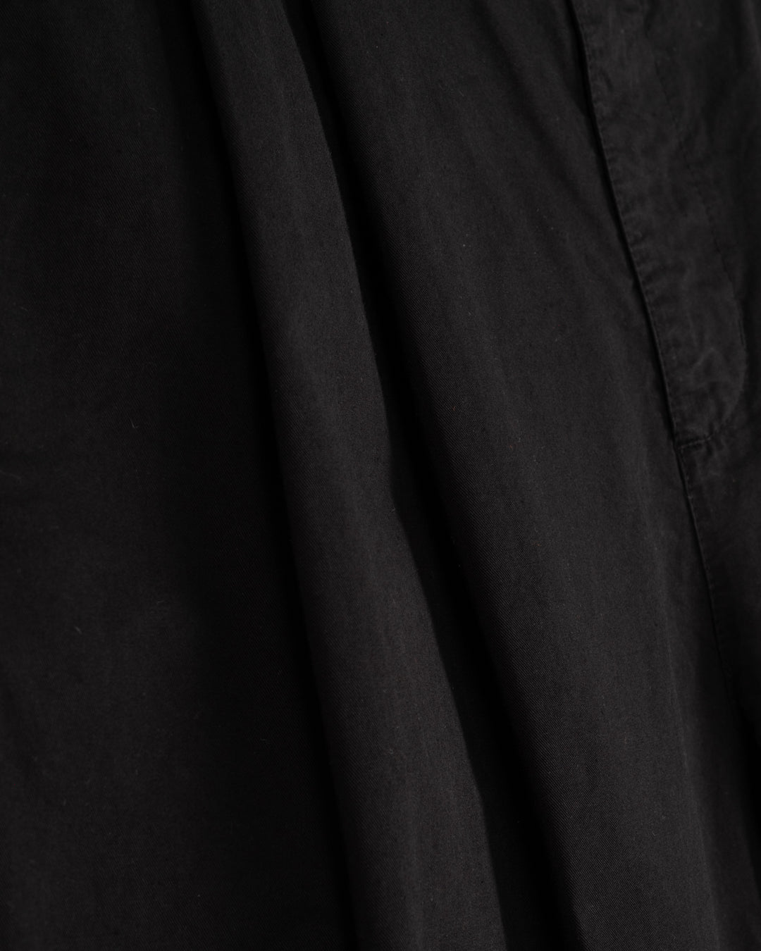 Ambassador Pants Crispy Cotton Black