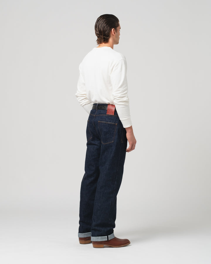 FIT 36 ルーズ オーバーサイズ ヘビー セルビッジ デニム