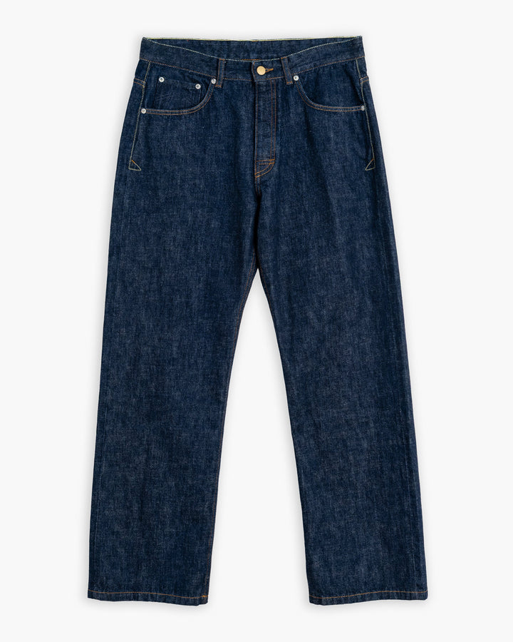 Fit 53 Fl Heavy Selvedge Denim Indigo Rinse