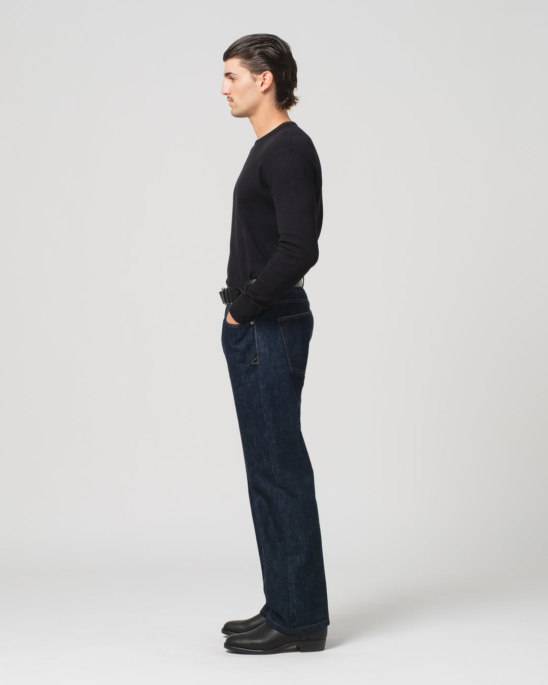 Fit 53 Fl Heavy Selvedge Denim Indigo Rinse