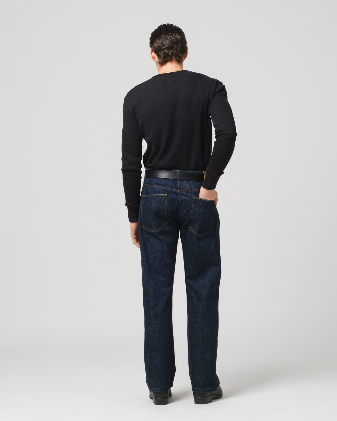 Fit 53 Fl Heavy Selvedge Denim Indigo Rinse