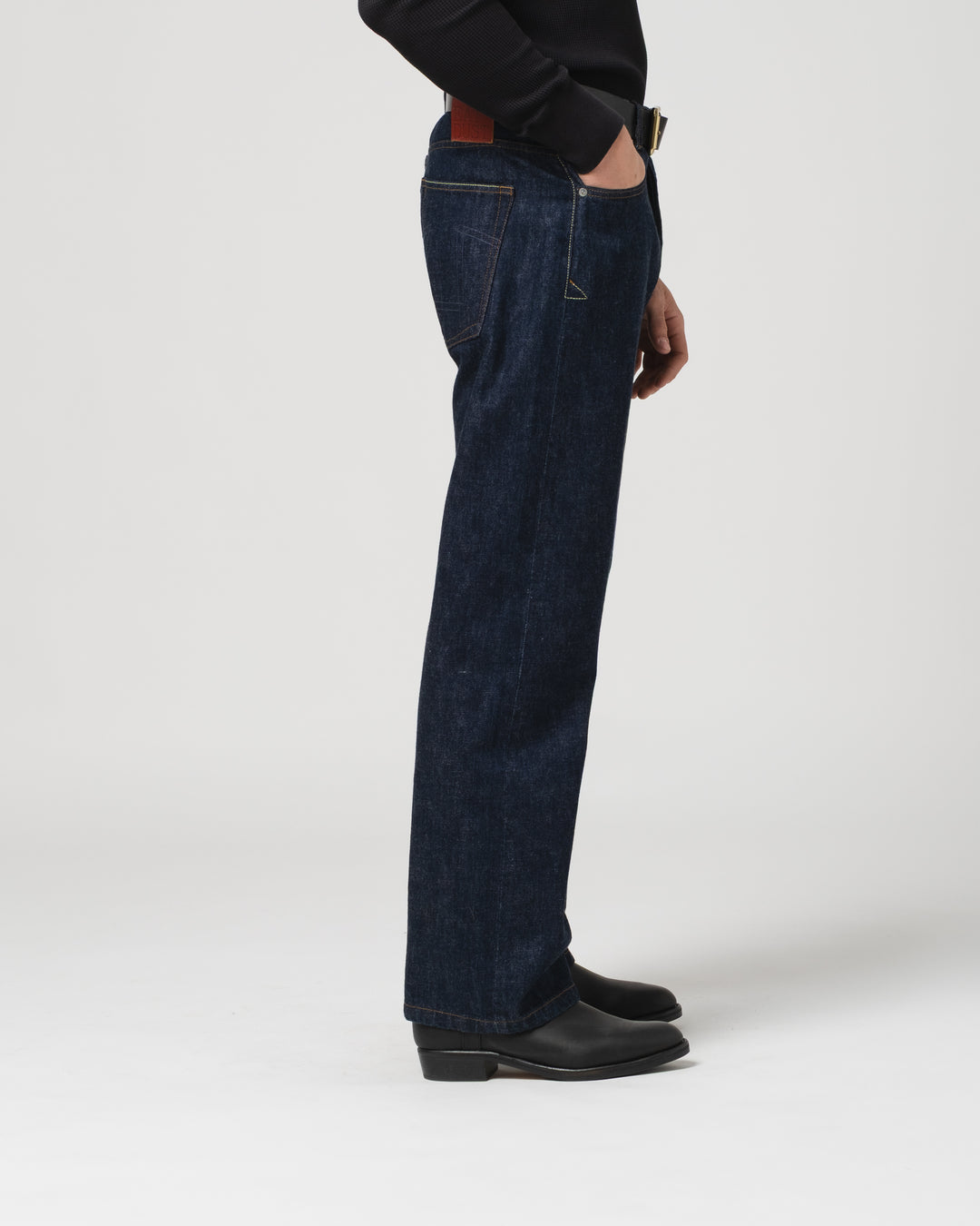 Fit 53 Fl Heavy Selvedge Denim Indigo Rinse