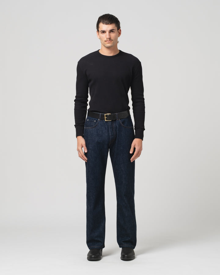Fit 53 Fl Heavy Selvedge Denim Indigo Rinse
