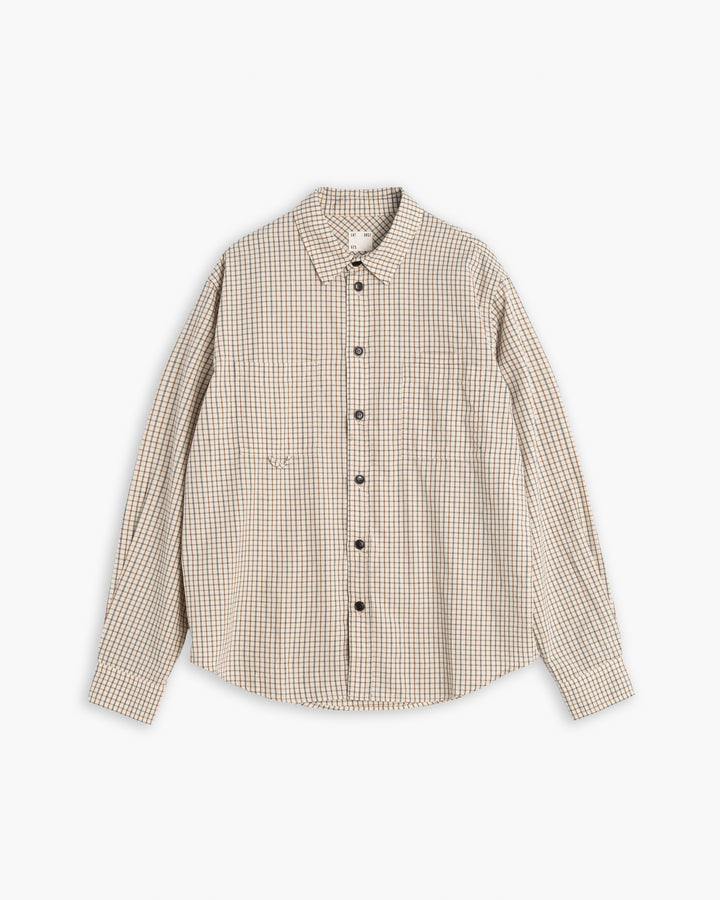 Combat Shirt Cantucci Check Wheat
