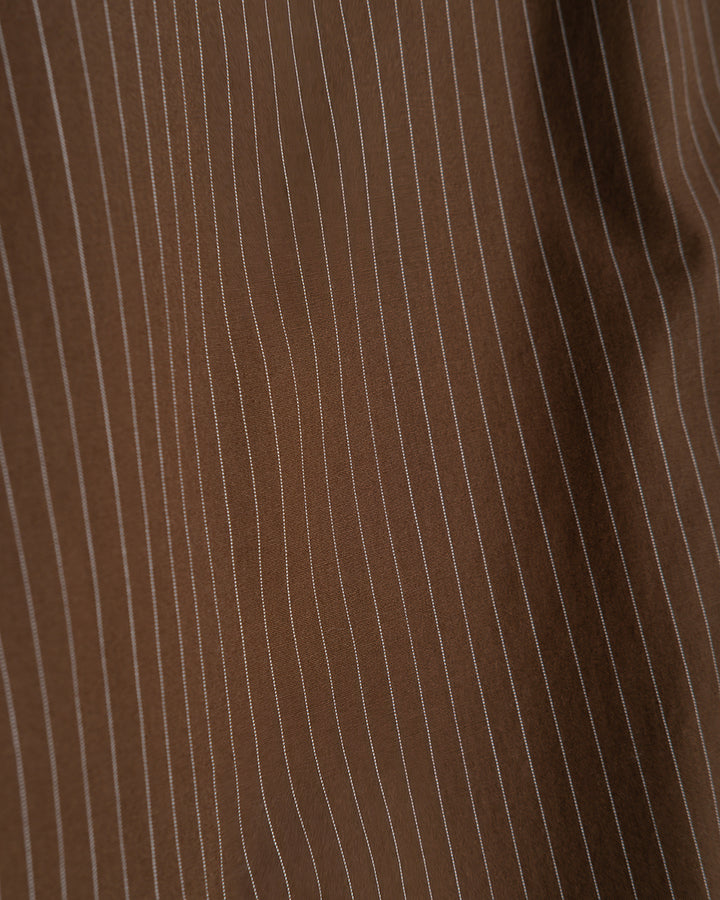 Western Shirt Mayfair Cotton Brown/Off White