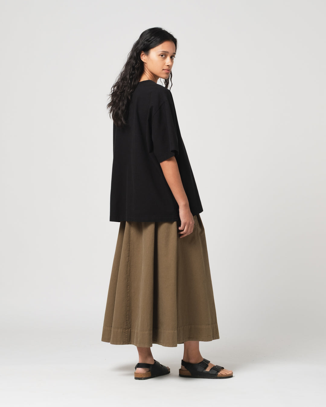 Maxi T Cristobal Cotton Black