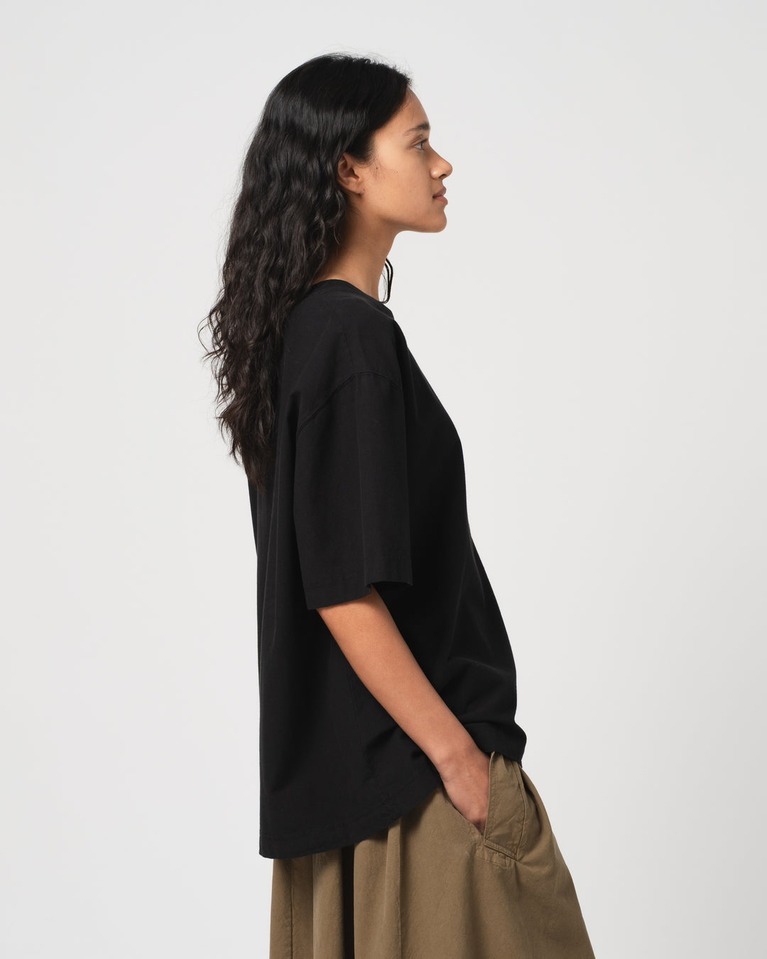 Maxi T Cristobal Cotton Black