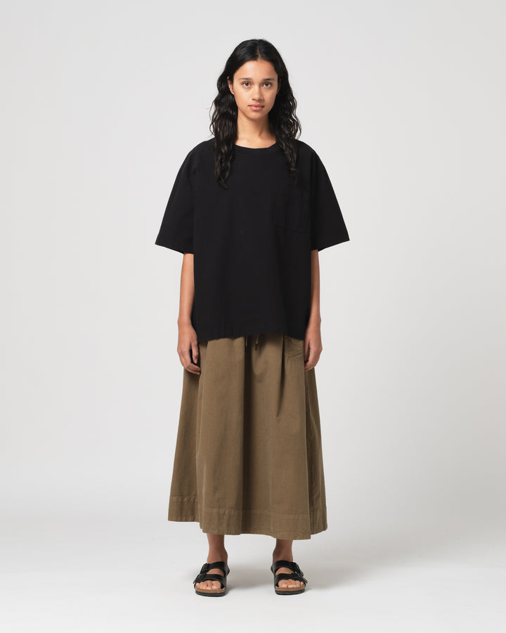 Maxi T Cristobal Cotton Black