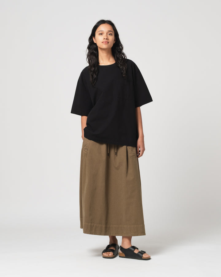 Maxi T Cristobal Cotton Black