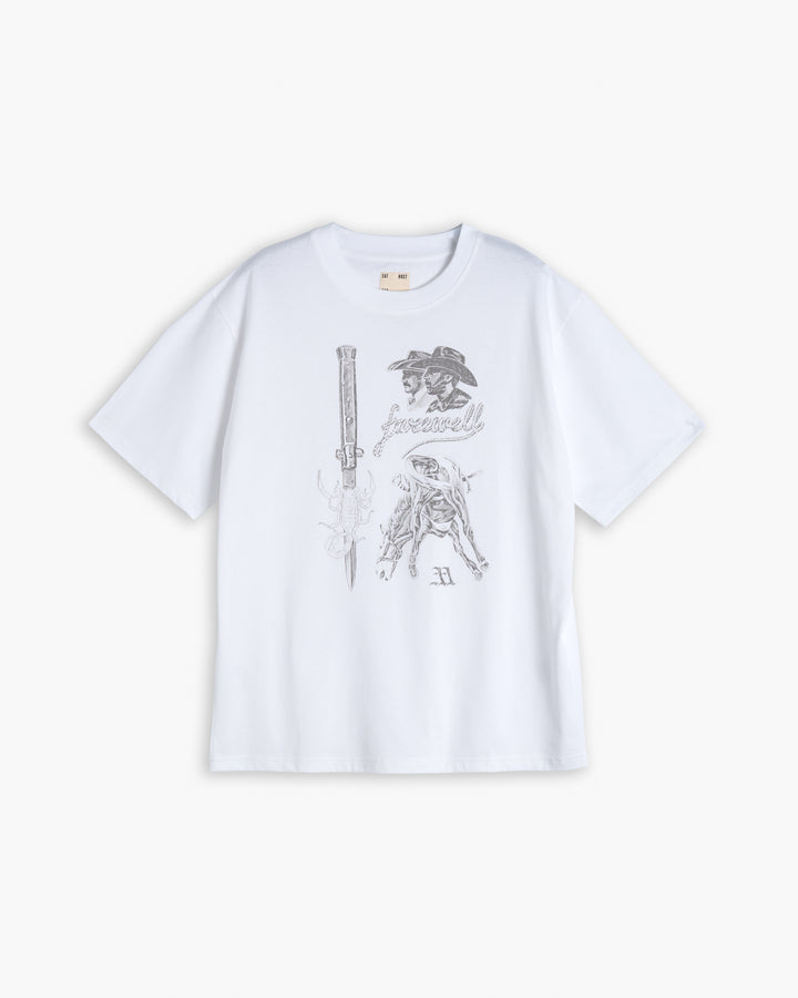 Farewell T Basic Jersey White