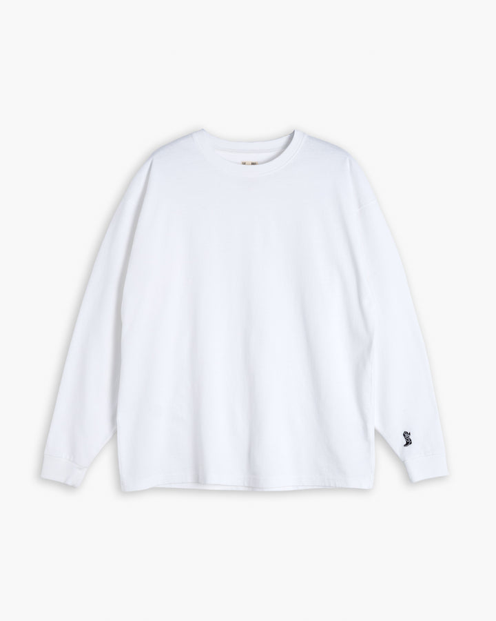 Baseball T Heavy Open End Jersey White