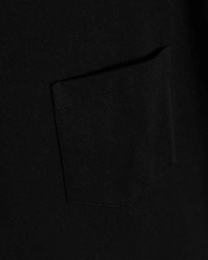 Quarterback-T Heavy Open End Jersey Black