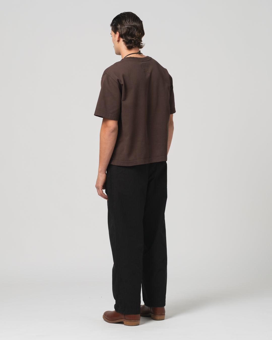 Power-T Twill Jersey Coffee Brown