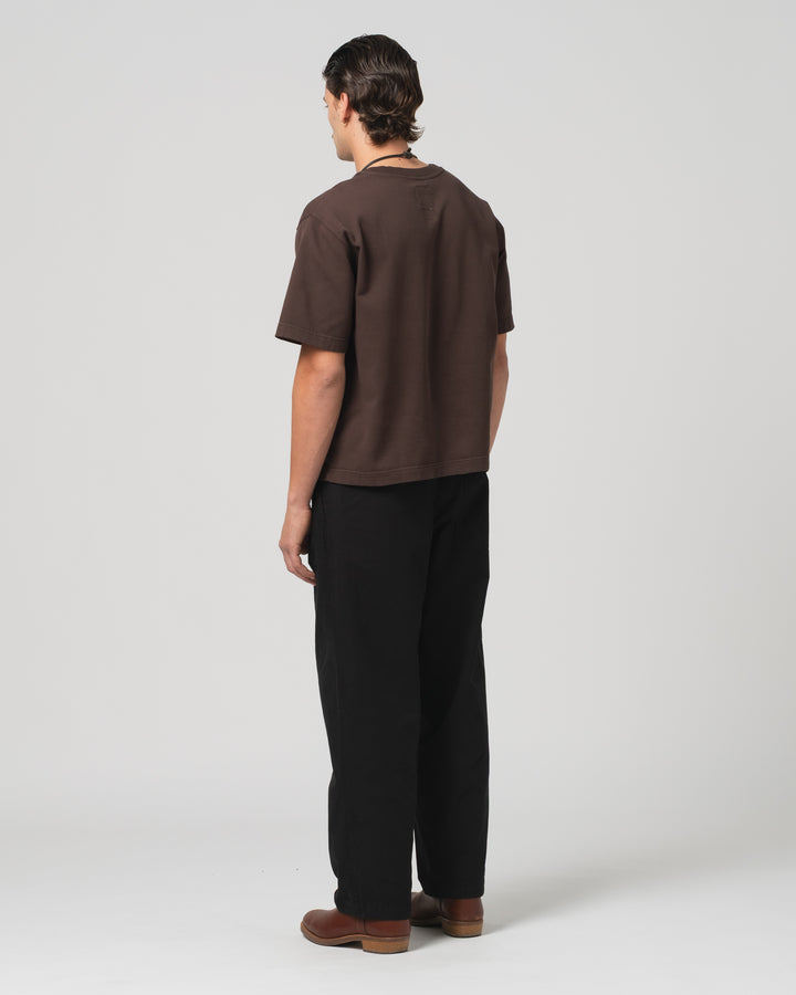 Power-T Twill Jersey Coffee Brown