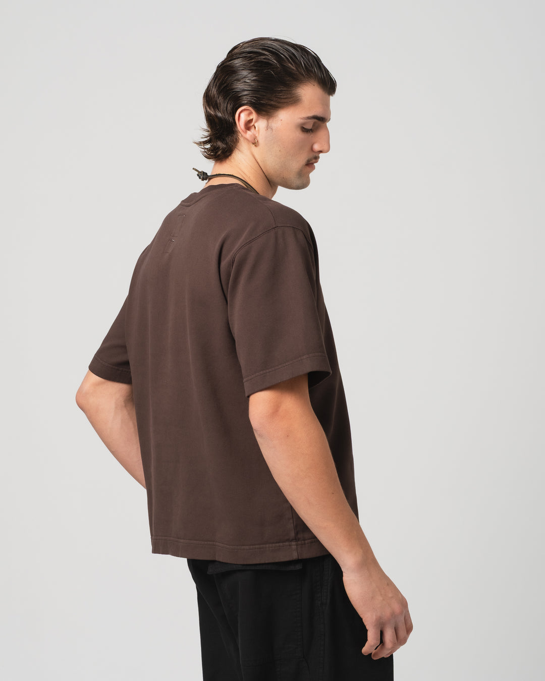 Power-T Twill Jersey Coffee Brown