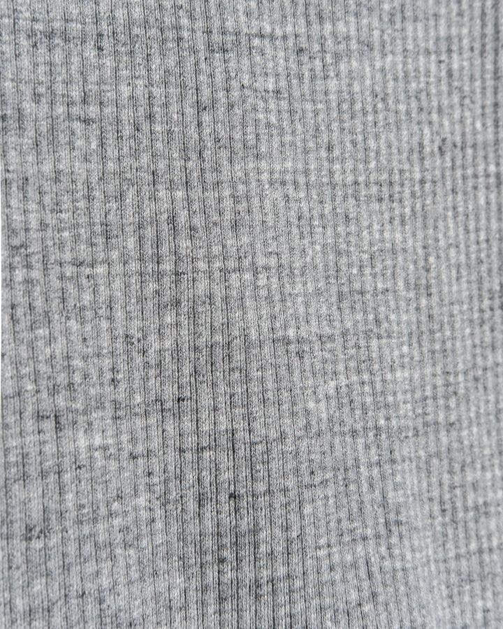 Thermal T Military Rib Grey Melange
