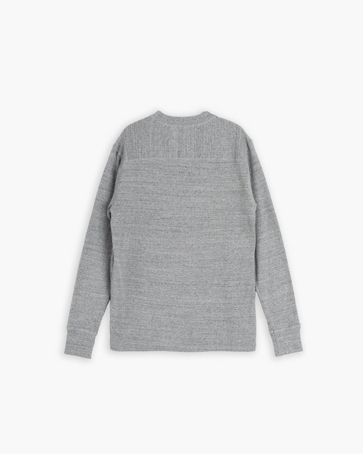 Thermal T Military Rib Grey Melange