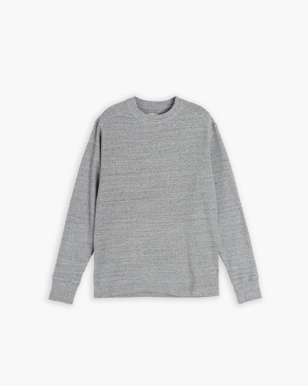 Thermal T Military Rib Grey Melange