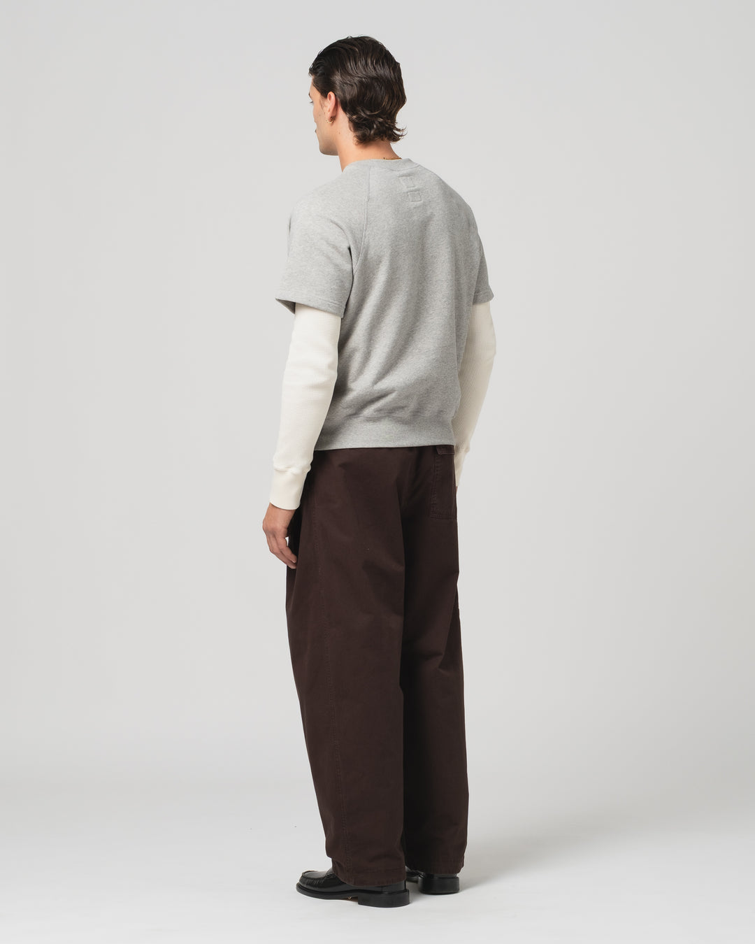 Rocky Sweater American Fleece Grey Melange