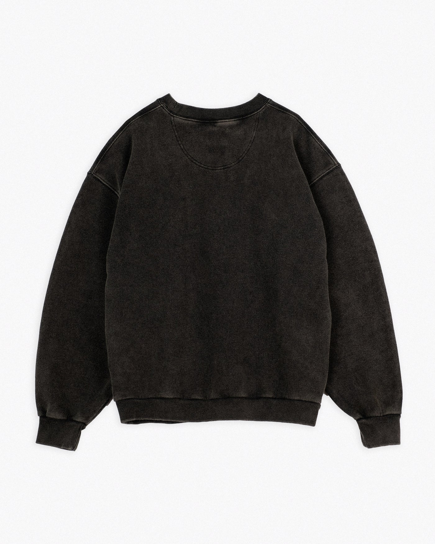 Trucker Sweater Basic Fleece Black