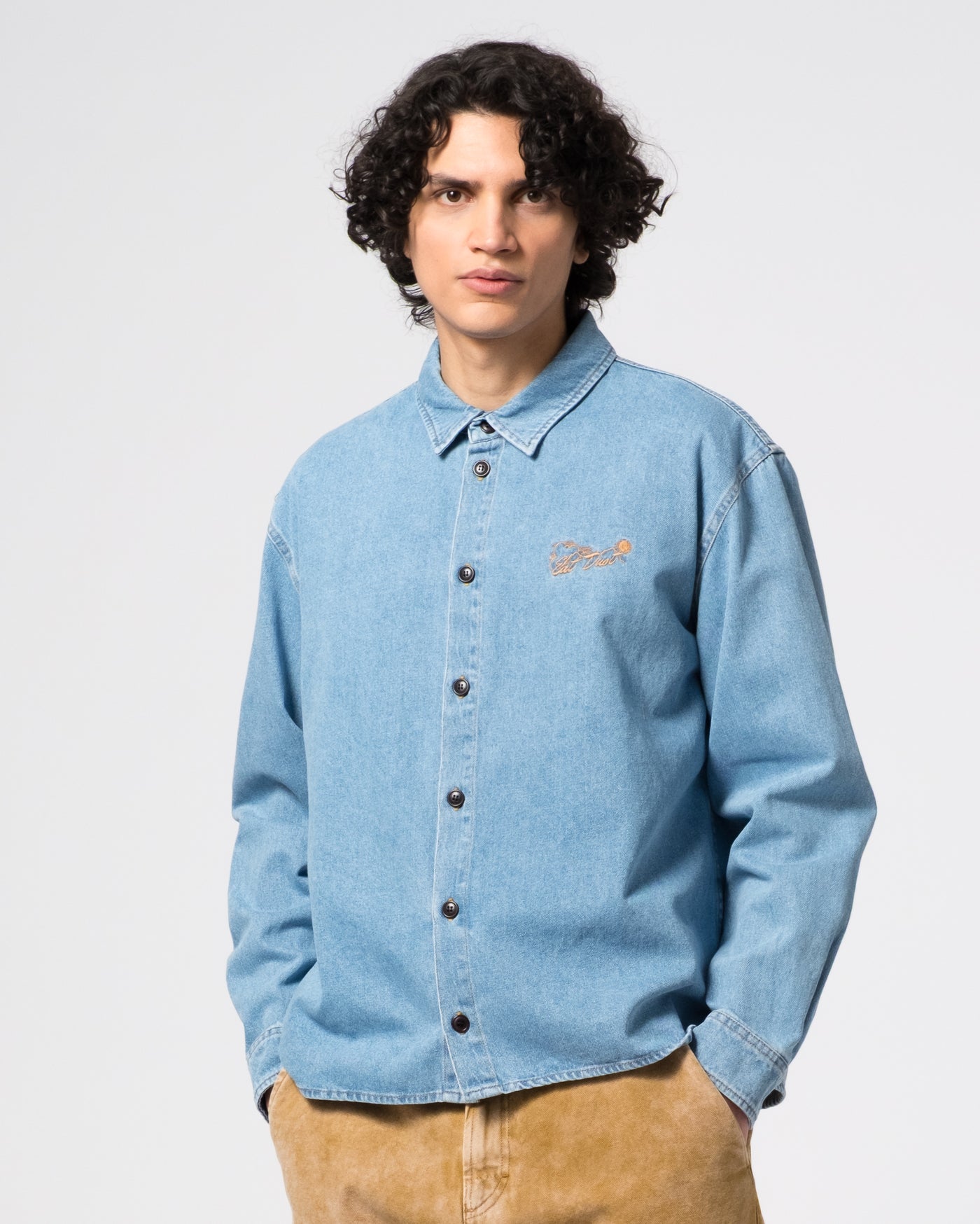 Workshirt Delhi Denim Blue/Bleached